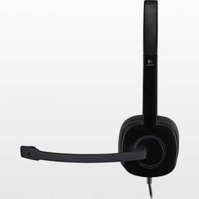 تصویر هدست با سیم لاجیتک H151 Logitech H151 Wired Headset