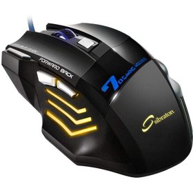 تصویر ماوس گیمینگ با سیم سیبراتون مدل SM3105G Sibraton SM3105G Wired Gaming Mouse