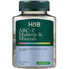 تصویر قرص مولتی ویتامین h&b Holland and Barrett H&b molty vitamins abc_z