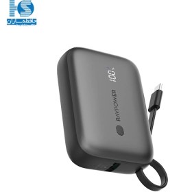 تصویر پاوربانک راو پاور RP-PB1224 ظرفیت ۱۰ هزار میلی آمپر ۲۰ وات 