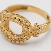 تصویر انگشتر طلا ترنم کد 70048 
