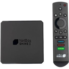 تصویر اندروید باکس نت باکس شاین اس مدل NetBox Shain S 