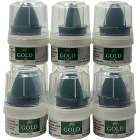 تصویر واکس مناسب کفش چرم برند گلد کر Gold Care ساخت ترکيه رنگ سفید 50 ميل wax shoes gold care Standard Shoe Polish Cream White 50ml