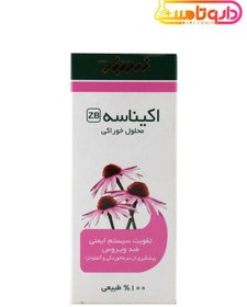 تصویر شربت عصاره اکیناسه زردبند حجم ۱۲۰ میلی لیتر 