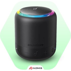 تصویر اسپیکر بی سیم قابل حمل انکر سری Soundcore Mini 3 Pro مدل A3127 Anker Soundcore Mini 3 Pro A3127 Wireless Speaker