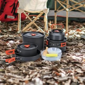 تصویر ست وسایل آشپزی کمپینگ گرین لاین Green Lion Camping Cookware Set