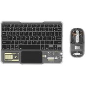تصویر کیبورد و ماوس بی سیم شفاف گرین لاین مدل GNTRDUOKYMTS Green Lion Transparent Duo Wireless Keyboard & Mouse