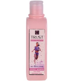 تصویر شامپو بدن اسپرت زنانه body shampoo trust