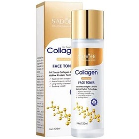 تصویر تونر صورت کلاژن سادور حجم 120 میل Sador SADOR Collagen Anti-Aging Face TONER