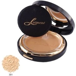 تصویر پنکیک حاوی روغن آرگان و آلوئه ورا ال لوسمنت LOSMENT Compact Powder