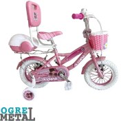 تصویر دوچرخه بچه گانه المپیا سایز 12 مدل S-HR12709 Olympia children's bicycle, size 12, model S-HR12709