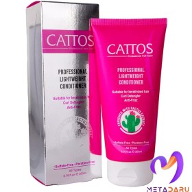 تصویر شامپو نرم کننده مو خشک کاتوس | Cattos Light Weight Conditioner 