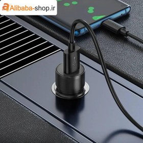 تصویر شارژر فندکی 18 وات نکسامدل R18 USB 