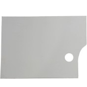 تصویر پالت رنگ چوبی بومیران مستطیل 