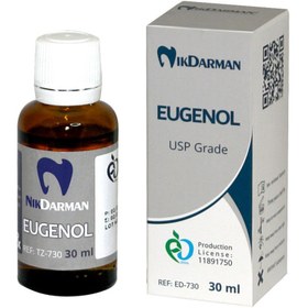 تصویر اوژنول 30 میل برند Nik Darman Nik Darman CanaSol Eugenol