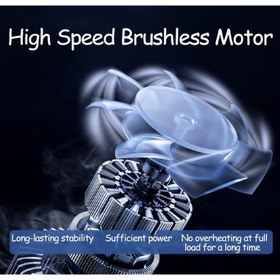 تصویر دمنده هوای برقی قابل حمل بی‌سیم 24v 