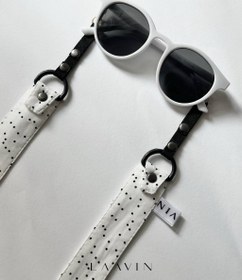 تصویر بند عینک سفید - کد 0034 