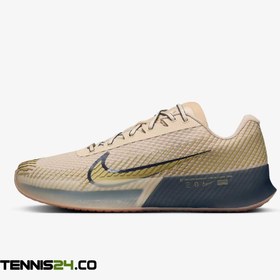 تصویر کفش تنیس مردانه نایک NikeCourt Vapor 11 Premium- کرمی 