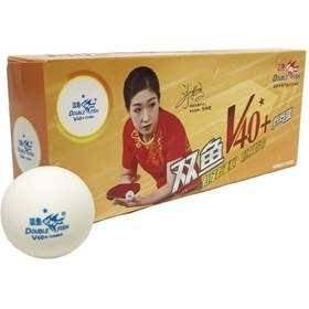 تصویر توپ پینگ پنگ دبل فیش مدل تک ستاره 