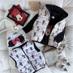 تصویر پافر کلاه دار مینی موس 2 سال تا 5 سال کد 211475 