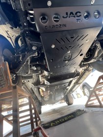 تصویر ست ۴تکه سینی زیر کی ام‌سی جک تی۸ - مشکی Jac T8 4pieces skid plate