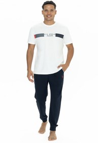 تصویر ست پیژامه فاق نرمال آستین کوتاه راسته مردانه | یو اس پولو U.S. Polo Assn. USP18888 