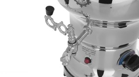 تصویر سماور برقی عالی نسب مدل سیلور Alinassab Silver Electric Samovar 7 Liter