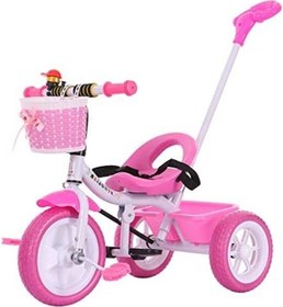 تصویر سه چرخه و اسکوتر سه چرخ برای کودکان برند cool baby Kids 3 Wheel Bike Scooter Tricycle