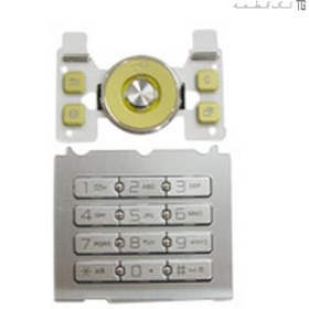 تصویر کیبورد‌صفحه‌کلید سونی‌اریکسون (سفید‌زرد)(اورجینال) Keyboard Sony Ericsson S500 