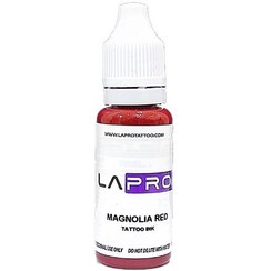 تصویر رنگ تاتو لاپرو قرمز ماگنولیا MAGNOLIA RED 