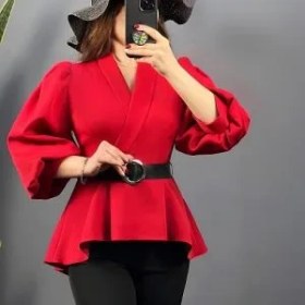 تصویر شومیز کتی کد 8293 