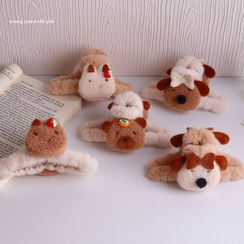 تصویر کلیپس موی عروسکی پشمالو 