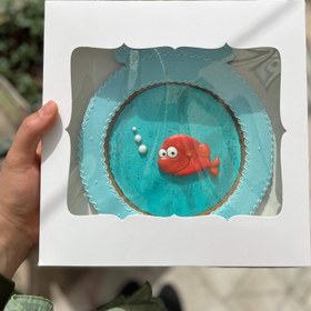 تصویر جعبه ساحل - 24 *24 *4 / سفید 