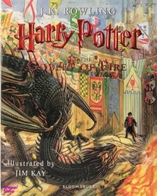 تصویر Harry Potter and the Goblet of Fire: The Illustrated Edition Book4 (Full Text-Fiction-Fantasy) 