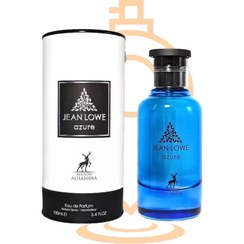 تصویر عطر ادوپرفیوم مردانه الحمبرا مدل جین لووه آزور رایحه تلخ حجم ۱۰۰ میلی‌لیتر 