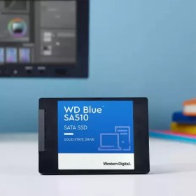 تصویر حافظه اس اس دی اینترنال وسترن دیجیتال مدل Blue SA510 ظرفیت 500 گیگابایت Western Digital Blue SA510 500GB Internal SSD