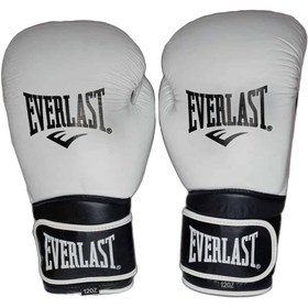 تصویر دستکش بوکس چرم مدل EVERLAST 
