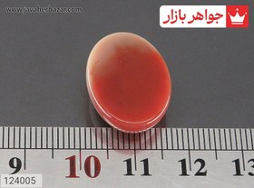 تصویر نگین عقیق باباقوری کد 124005 