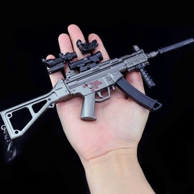 تصویر ماکت اسلحه MP5K بازی PUBG (فلزی) 