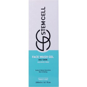 تصویر ژل شستشو صورت پوست چرب استم سل 200 میلی لیتر Stem Cell Face Wash Gel For Oily Skin 200 ml