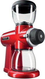 تصویر آسیاب قهوه کیچن اید مدل Kitchenaid Empire Red Burr Grinder 5Kcg0702Ber اورجینال KitchenAid Burr Grinder Artisan 5KCG0702EER Empire Red 220-240V