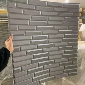 تصویر دیوارپوش فومی پشت چسبدار طرح شمش ضخامت ۸ میلیمتر 