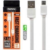 تصویر کابل کوتاه میکرویو اس بی به یو اس بی Remax FM-101 MicroUSB 250mm 2.1A Cable