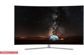 تصویر تلویزیون کیولد هوشمند خمیده سامسونگ مدل 55Q7880 سایز 55 اینچ Samsung 55Q7880 Curved Smart QLED TV 55 Inch