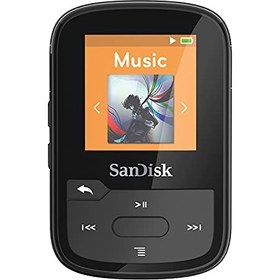 تصویر SanDisk 16 GB Clip Sport Plus MP3 Player، Black - B ... 