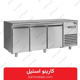 تصویر یخچال زیر گریل 190 استیل 