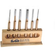 تصویر سنبه پین 5 الی 10 با پایه استقرار ایران پتک 6 پارچه lh9010 