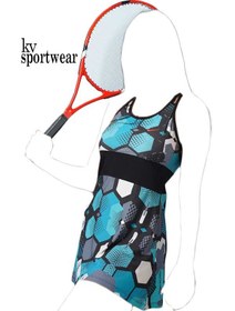 تصویر تونیک دامن تنیس زنانه Nike Nike womens tennis skirt tunic