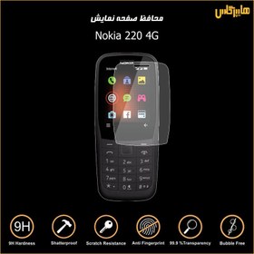 تصویر محافظ صفحه نمایش گوشی نوکیا Nokia 220 4G 