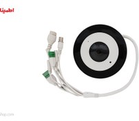 تصویر دوربین تحت شبکه (IP) چشم ماهی سنسور سونی 6 مگاپیکسل سیماران مدل SM-IPNFE-H 